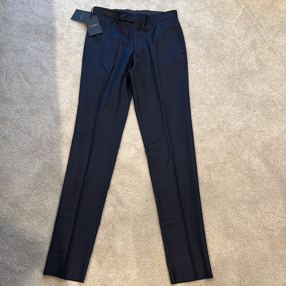 Men’s Ted Baker London Navy Dress Pants